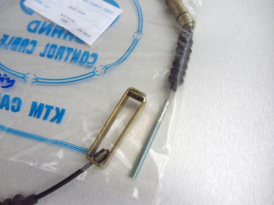 Cable freno estacionamiento trasero soleado Datsun 1200 B110 KB110 B210 120Y cupé sedán ute Foto 3 de 4