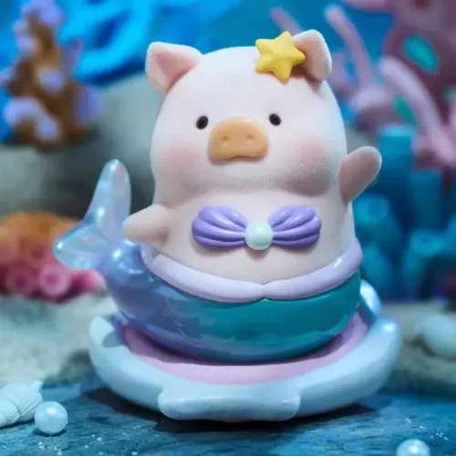 Original Lulu The Piggy Dreamy Blue Ocean Series Action Figure Blind Box Toys - Picture 5 of 32
