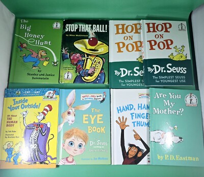 8 Dr. Seuss Large book lot of hardcover books collection kids chapter - GOOD