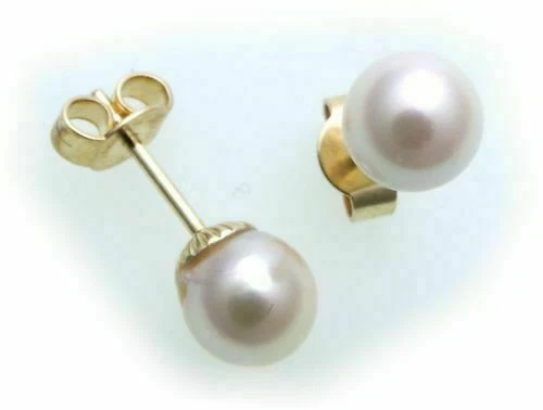 Orecchini di lusso con perle grigio perla