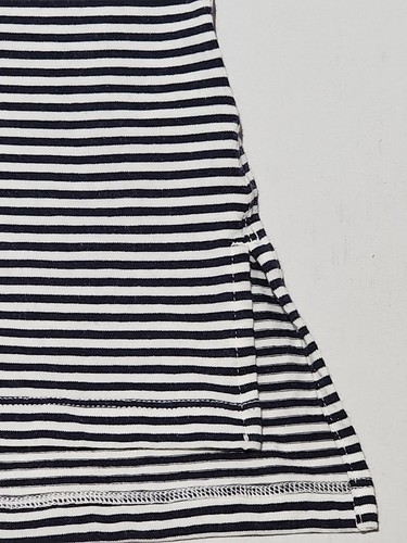 Christopher And Banks Blue and White Stripped Large Women's Top Sleeveless - Picture 5 of 8