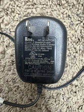 Ktec AC Power Adaptor Class 2 Transformer Model KA12D150020033U