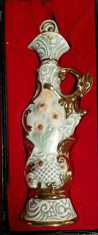 Vintage Jim Beam 165 Months Floral Decanter 1971 Regal China IN