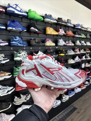 Balenciaga Men s Runner Sneaker Red/White Sz 14 us (47 eu) New