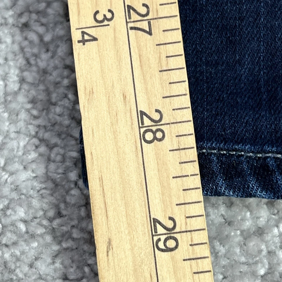 Женские джинсы Joie 28 из синей джинсовой ткани со средней посадкой узкий крой логотип эластичные сделано в США - Изображение 4 из 4