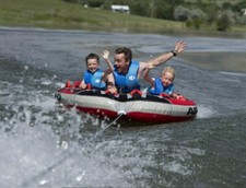 X2O Universal Adult Life Vest and Jacket 30" - 52" Chest , Blue Ocean Coral.