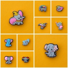 Schuhstecker/Shoe Charms/Anstecker TIERE/ELEFANT/ELEFANTEN/DUMBO*/LGBTQ/Zirkus