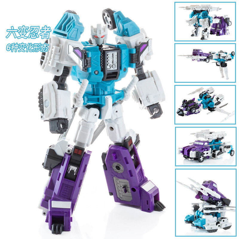 New In Stock Robot Sixshot Decepticon IDW JINBAO 8902 G1 Action
