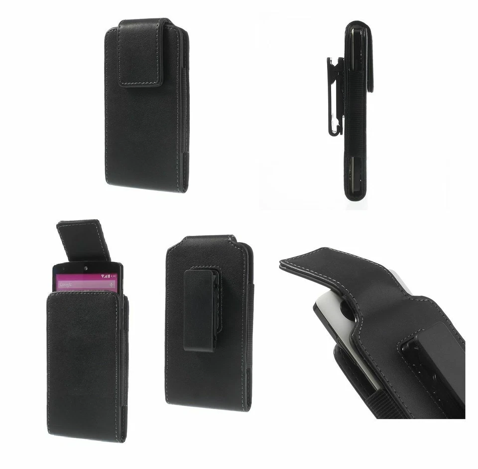for NEC Medias X N-06E 360 Holster Case with Magnetic Closure and Belt Clip S... Foto 2 de 4