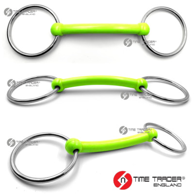 Loser Ring 3'' Ring Hart Langlebig Gummi Mullen Maul Trense Pferd Gebiss 4'' - 6,5''