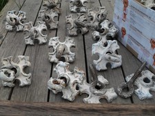 1 of 39 antique ironmongery mill beam hooks cast iron Gothic cross ceiling roses