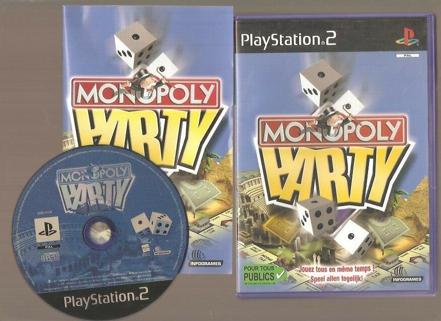Rare !!! MONOPOLY PARTY : Un Jeu INCONTOURNABLE sur  PS 2