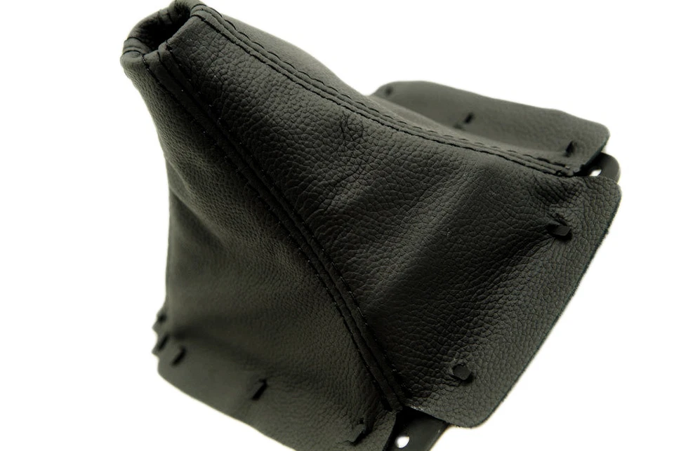 Cubierta de bota de cambio manual PVC cuero apta para Mazda Miata MX5 99-05 negra Foto 4 de 4