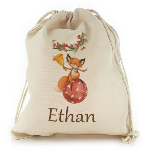 Personalisierter Weihnachtssack Santa Xmas individueller Strumpf Geschenk Beutelfüller - Bild 19 von 53