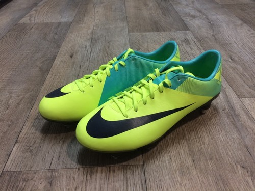 Nike Mercurial Vapor VII SG voltios/Imperial Verde Talla 7 EE. UU. | eBay