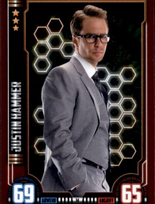 34 - Justin Hammer - Mirror Foil-Karte - Marvel Cinematic Universe 2016