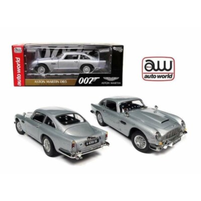 NEU 1/18 ASTON MARTIN DB5 JAMES BOND 007 NO TIME TO DIE CAST CAR