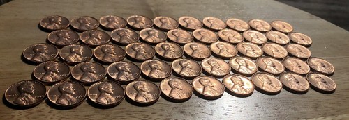 1968-S Lincoln Memorial Cent Uncirculated Penny Roll (50 Pennies) Ungraded - Picture 7 of 13