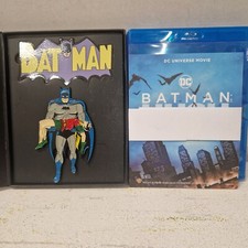 Batman Collectible Art Cards, Pin Badge and Fridge Magnet New