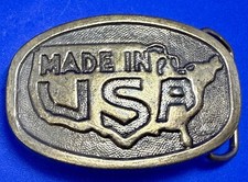 Made in USA Patriotic American Manufacturing Jobs  Success Belt Buckle