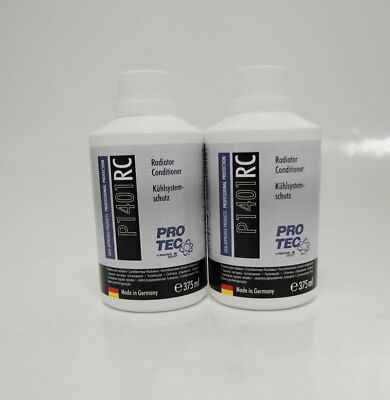 2x PRO TEC RC Cooling System Protection A 375ml P1401 Radiator Conditioner