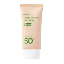 Manyo Foundation-Free Sunscreen Sun Cream SPF 50 PA Vegan Free K-Beuaty