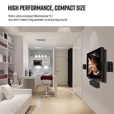 Center Channel Speaker Time Lens Surround Sound Dual Dynamic Balance Mids New