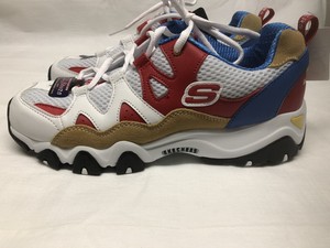 skechers d'lites 2 womens orange