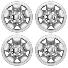 4 Fits 2014 15 2016 Cadillac CTS 17 Chrome Wheel Skins Hub Caps Rim