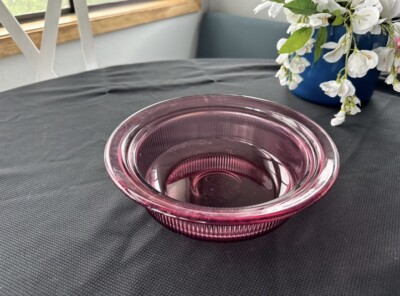 Corning VISIONS 1 Qt Casserole dish cranberry