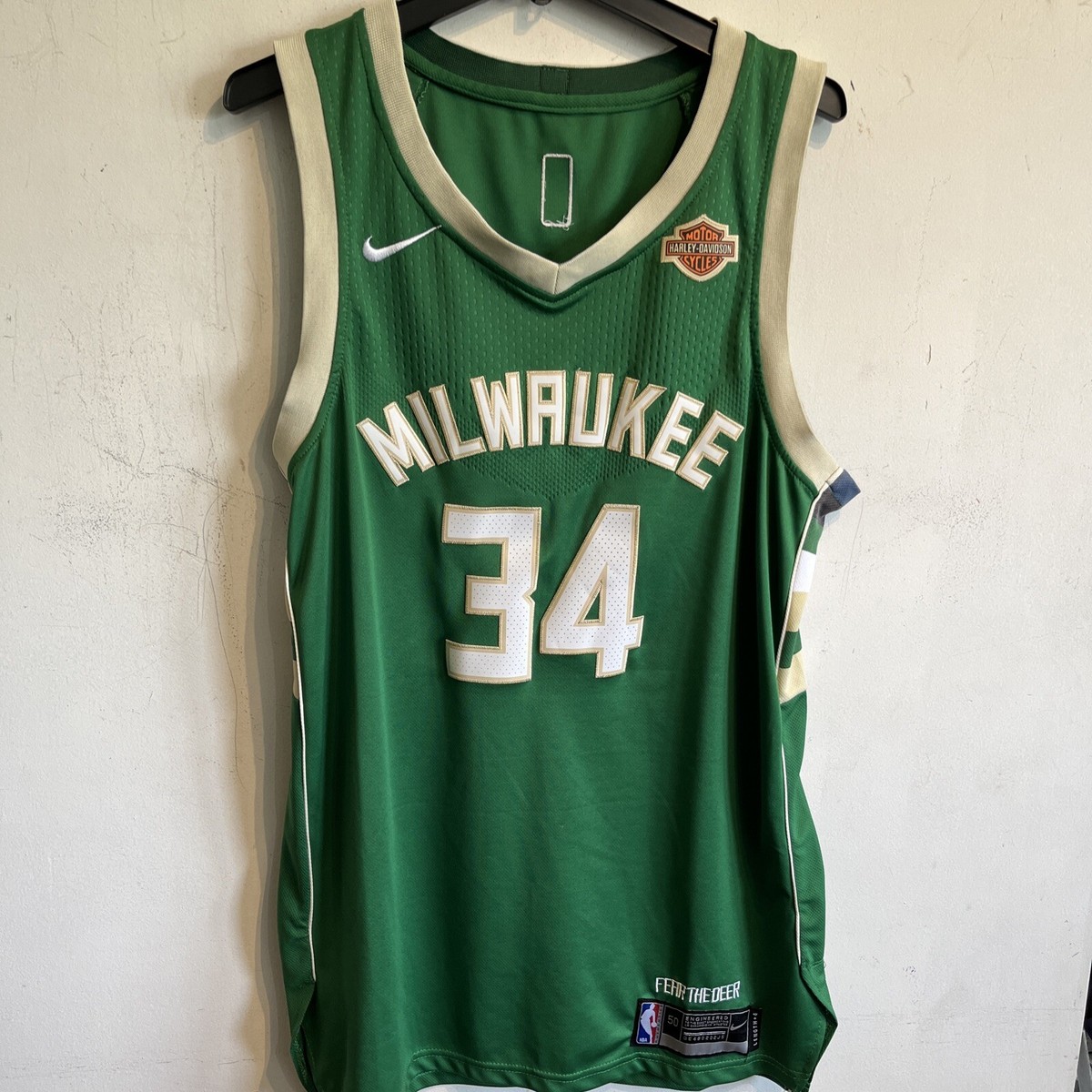 NBA バックス ジャージ 34 ANTETOKOUNMPO 34 Giannis Antetokounmpo NBA Black Jersey Milwaukee Bucks