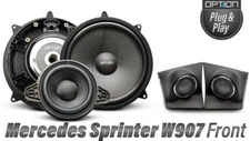 Mercedes Sprinter W907/W910 Speaker KIT 3-Way System P&P Boxing Set Sprinte