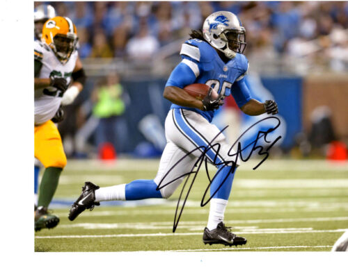 Joique Bell Detroit Lions hand signed autographed 8x10 football photo COA d - Picture 1 of 1
