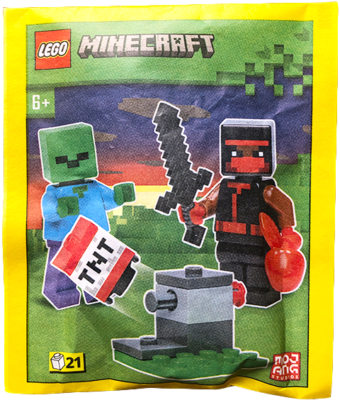 LEGO Minecraft: Ninja, Zombie and Tnt Launcher (662304) for sale