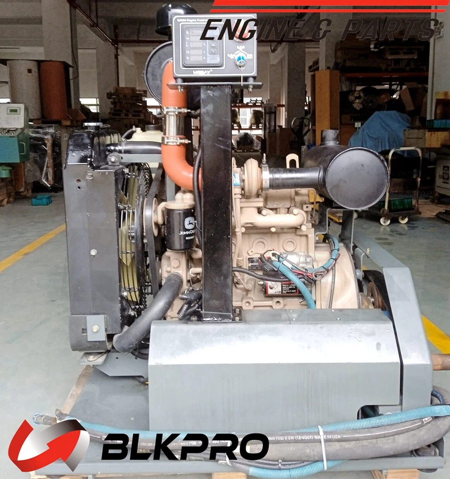 Power Unit Engine Complete John Deere 4024TF270 Turbo Diesel 61HP 2.4L 4Cylinder - Image 4 of 4