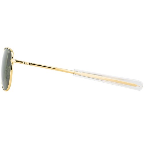 AO Eyewear American Optical Original Pilot Gold Frame Sunglasses - Picture 8 of 14