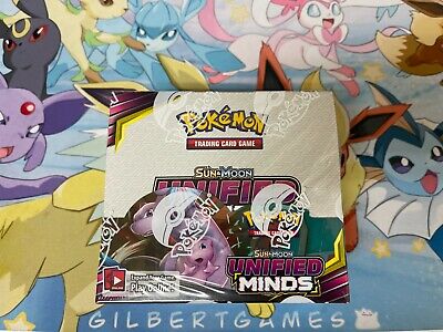 1x Booster Pack NEW Pokemon Sun and Moon UNIFIED MIND Booster Pack New Sealed
