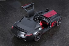 Cars 2013 mcchip dkr mercedes benz sls 63 amg mc700 Desk Mat Stitched