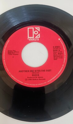 Queen Another One Bites The Dust Don't Try Suicide 1980s 45 rpm Vinyl Record