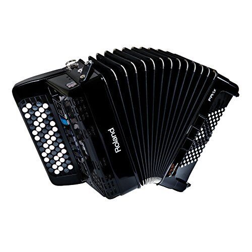 Roland Fr-1xb Black Electron Button V-accordion Keyboard for sale 