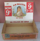 Vintage Cigar Box Ideals La Palina De Luxe Congress Cigar Co. New York, NY — photo 1