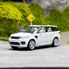 WHELART 1/64 Scale Land Rover Range Rover Sport 2018 White Diecast Car Model