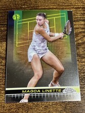 MAGDA LINETTE 2024 Topps Chrome Tennis #61 1st Chrome