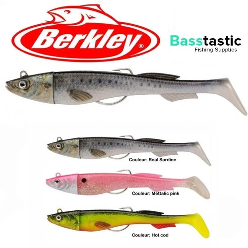 6 X Berkley Power Bait Power Sardine 9cm Fishing Lures salt water BASS jig Head - Picture 7 of 24