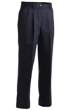 Edwards Style 8679 NAVY BLENDED CHINO PLEATED FRONT PANT Size: 16-28