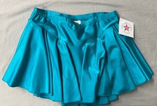 NEW Body Wrappers Leotard Skirt Teal/turquoise Size Medium