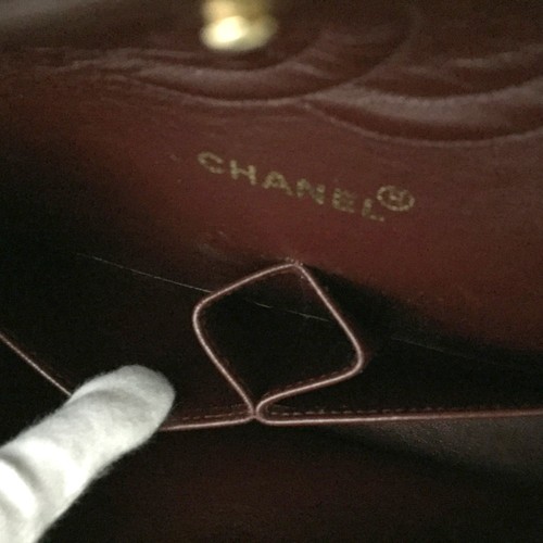 CHANEL Double Flap 25 Quilted CC Lambskin w/Chain Shoulder Bag/7BG0332 - Picture 11 of 12