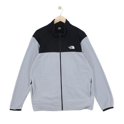 North Face Fleecejacke Herren Größe XL Grau Outdoor Full Zip