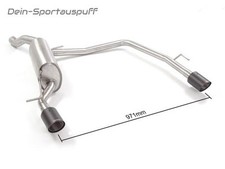 Ragazzon Duplex Sportauspuff Seat Ibiza 6F ab 2017 1.5l je 90mm Carbon