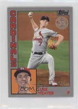 2019 Topps Mini 1984 Design Platinum 1/1 Luke Weaver #T84-13 1p5